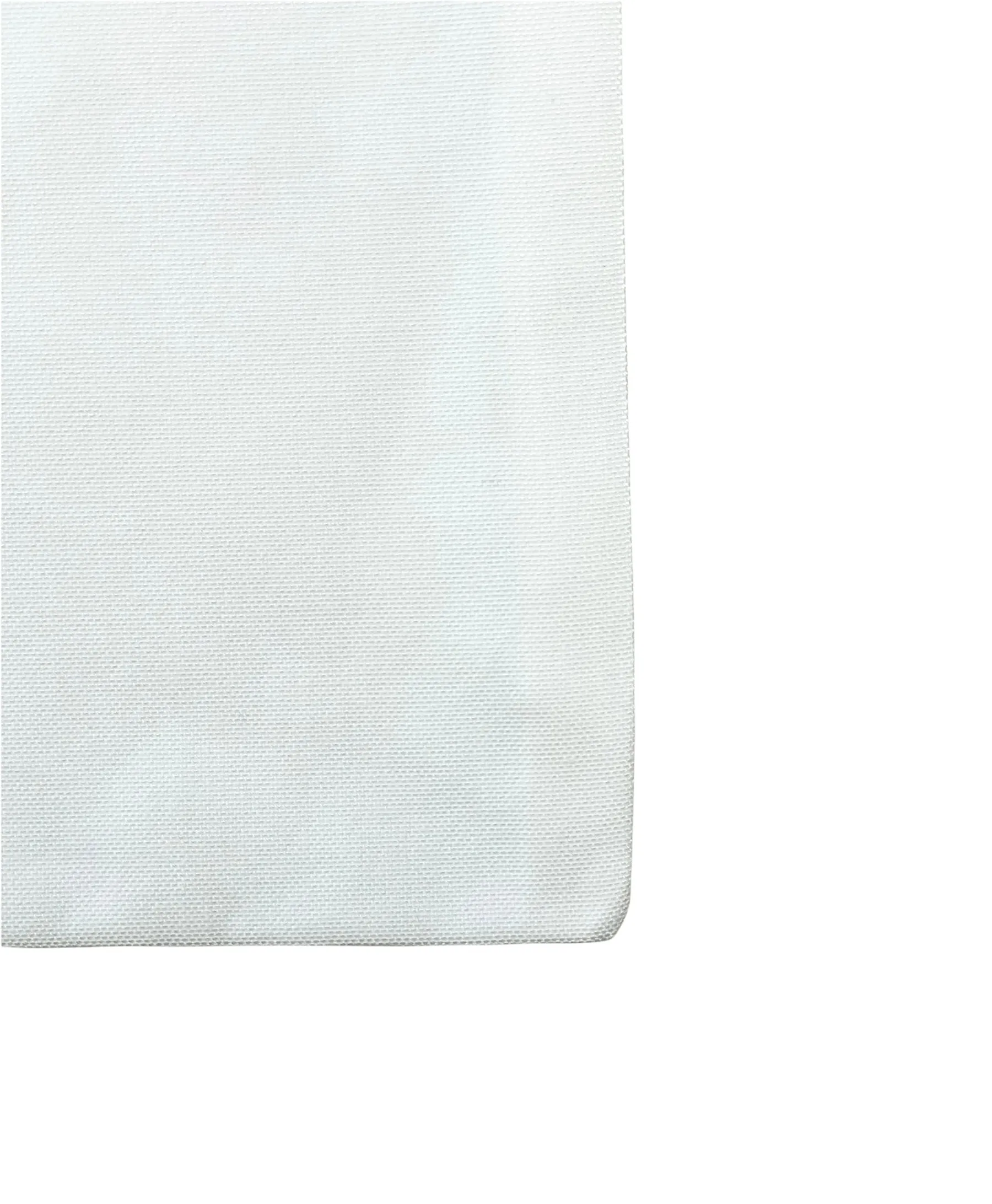 12 ct Sublimation 100% Polyester Canvas Tote Bags White - By Dozen