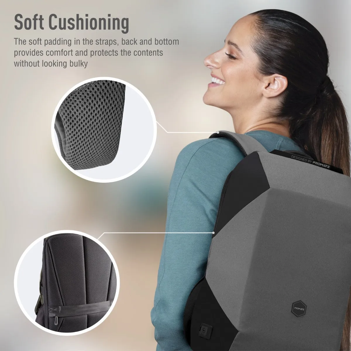 15.6" Urban Styled EcoPakt™ Travel Backpack