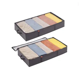 2-Pack Under Bed Storage Bag Organizers
