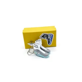 3D Sneaker Keychain- Nike Air Mag Back To The Future Pair
