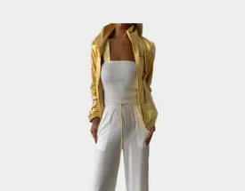 4.3 Gold Metallic Jacket - The St. Tropez