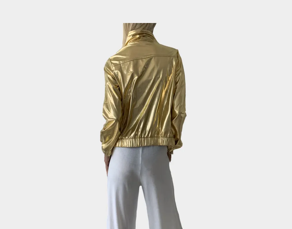 4.3 Gold Metallic Jacket - The St. Tropez