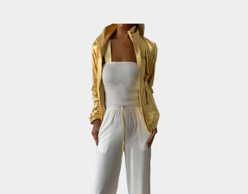 4.3 Gold Metallic Jacket - The St. Tropez