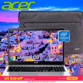 Acer Chromebook 315 Business Laptop for Professionals