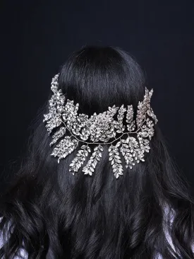 Ada Heavy White Marquise Stone Hair Accessories
