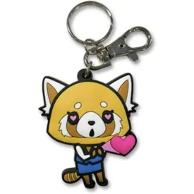 Aggretsuko - Retsuko in Love Keychain (PVC) - Great Eastern