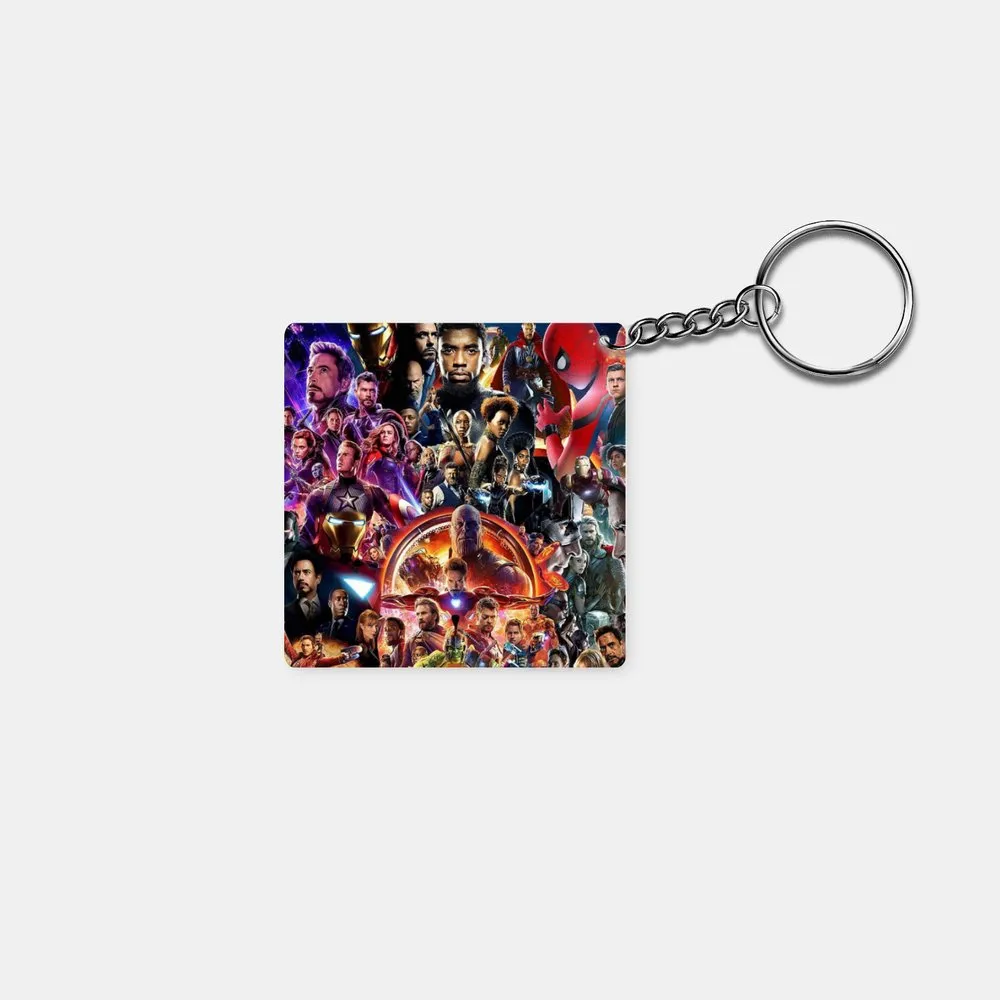 Avengers - Age of Ultron: Printed Square Keychain