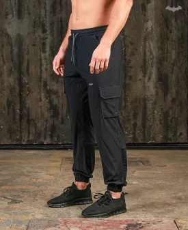 BATMAN Utility Cargo Performance Joggers - Arkham Black