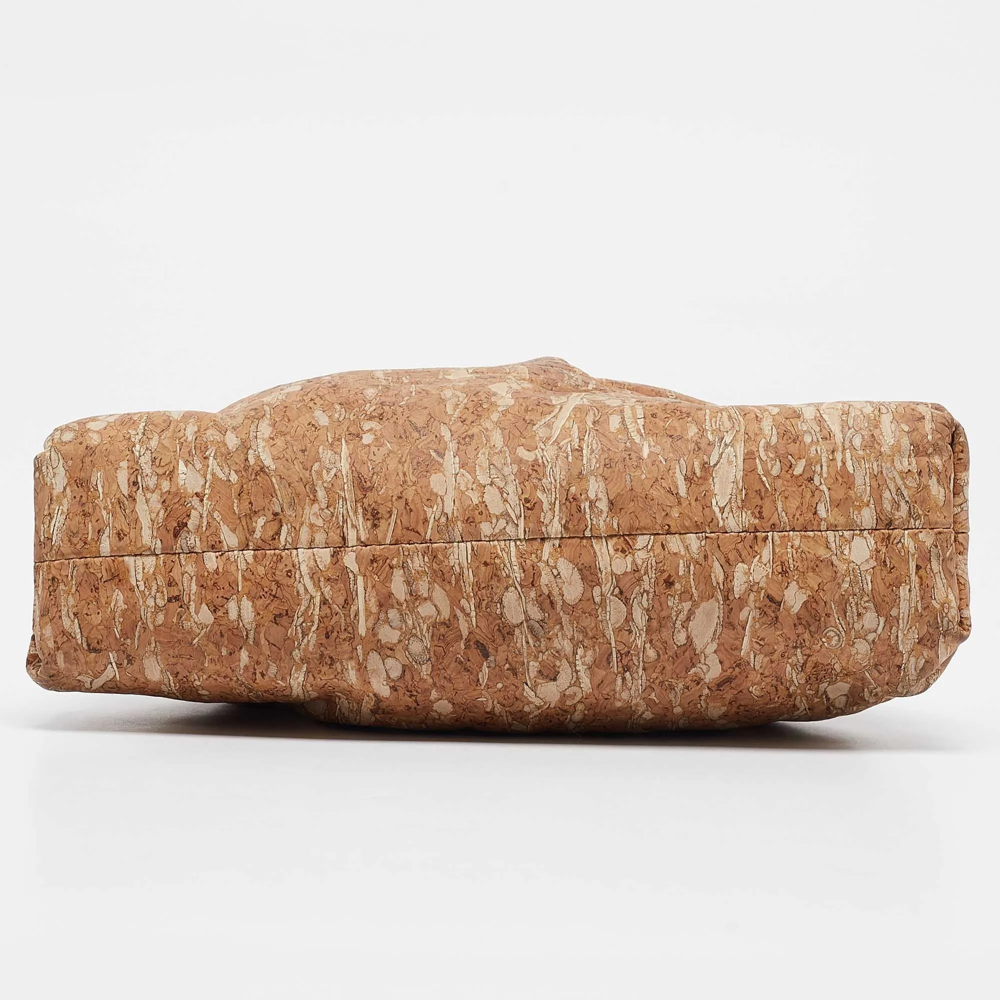 BOTTEGA VENETA Beige Cork Mini The Pouch Bag