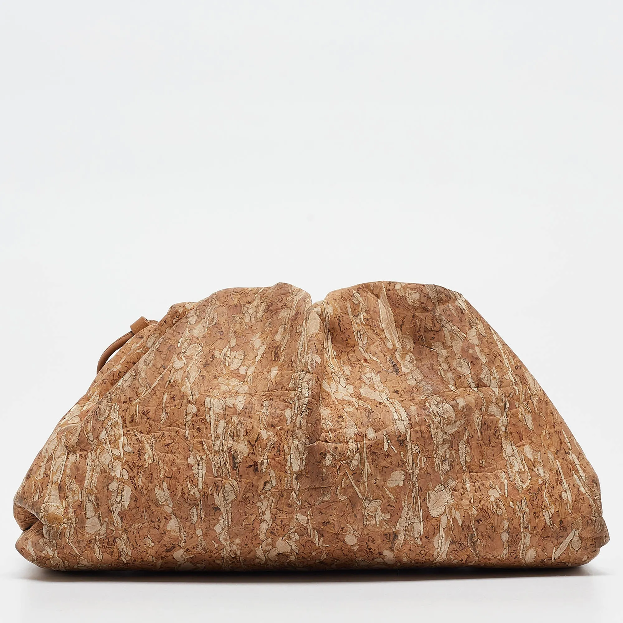 BOTTEGA VENETA Beige Cork Mini The Pouch Bag