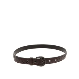 BOTTEGA VENETA Belt in Brown Leather