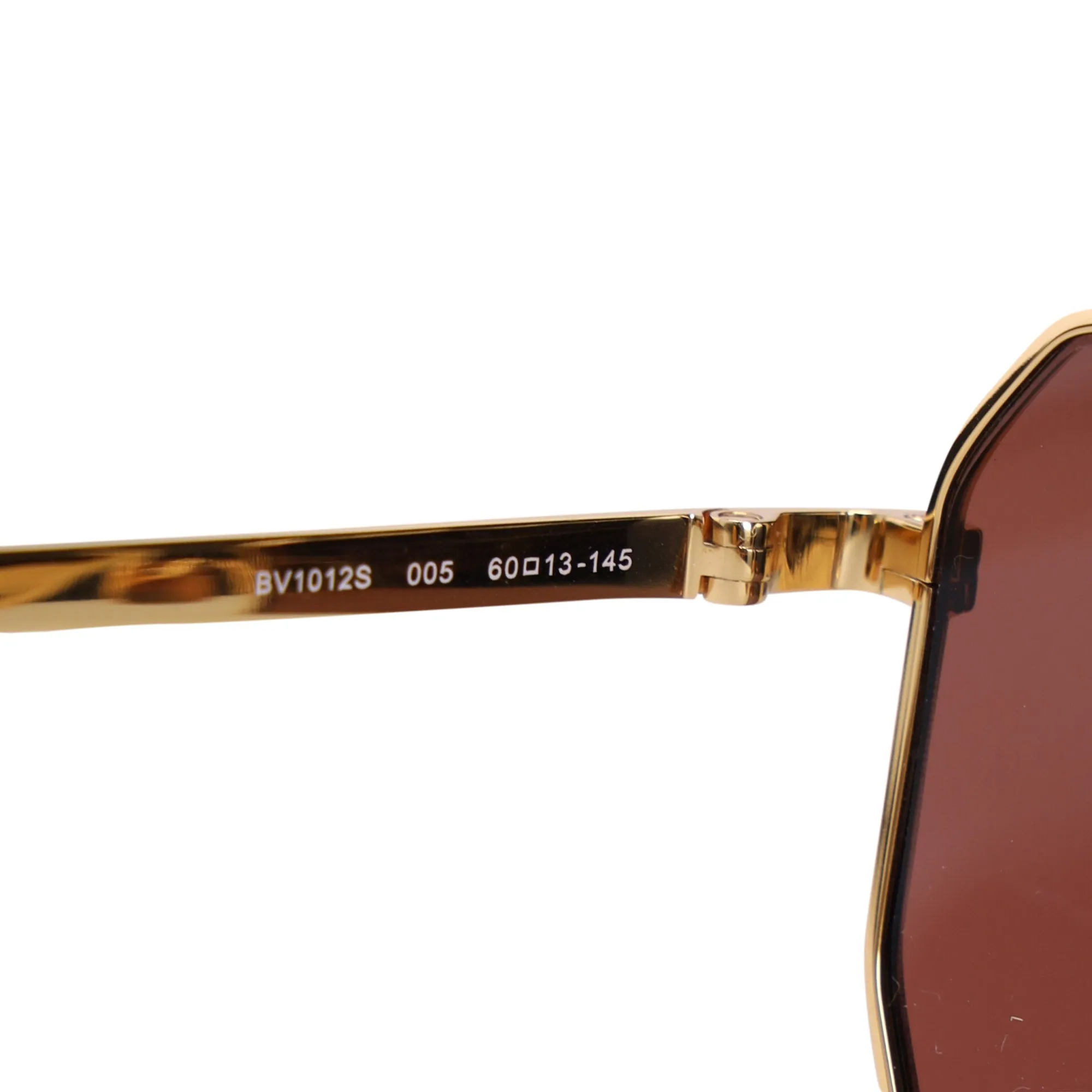 Bottega Veneta BV1012S Sunglasses in Gold Metal