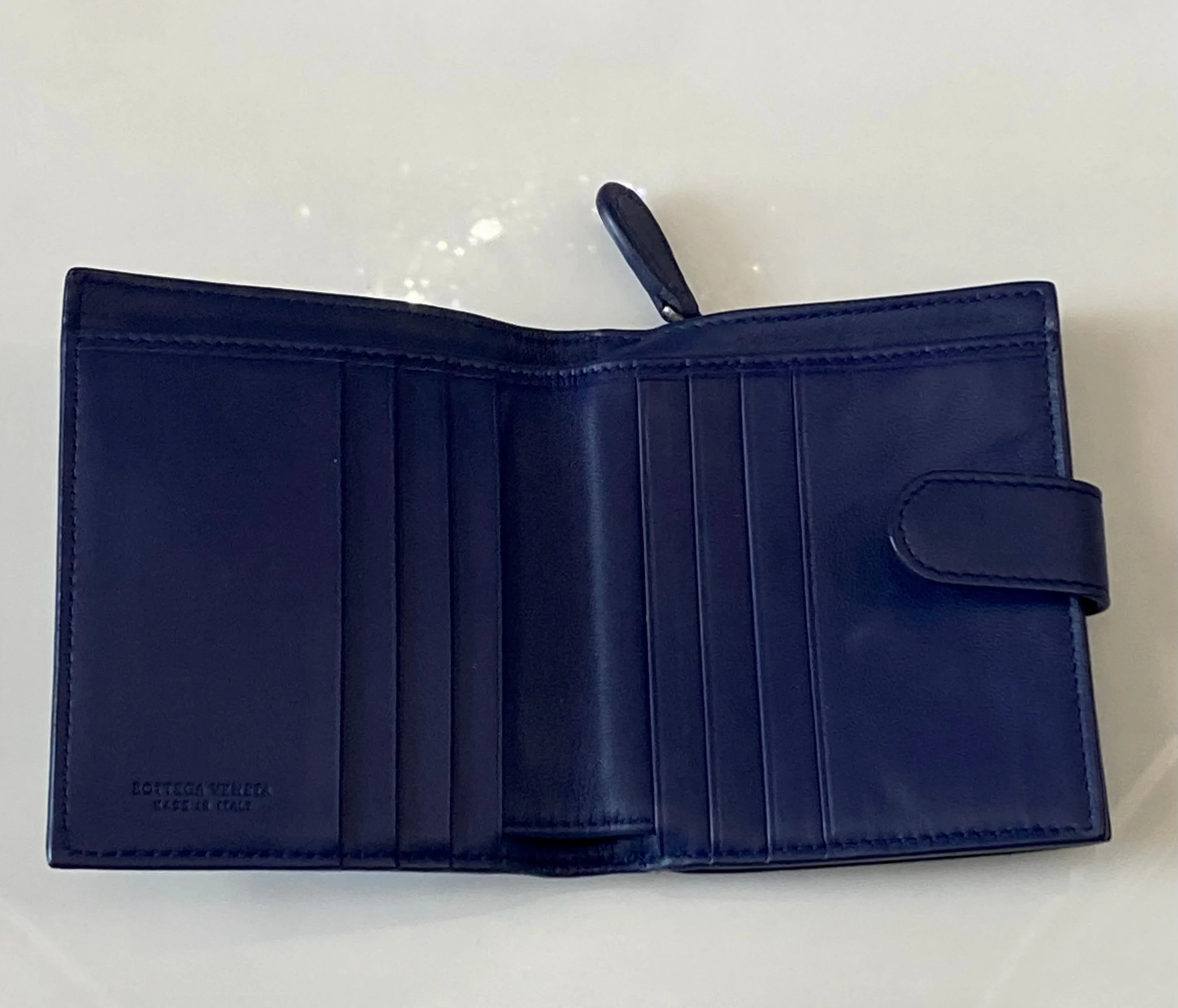 BOTTEGA VENETA INTRECCIATO NAPPA LEATHER WALLET
