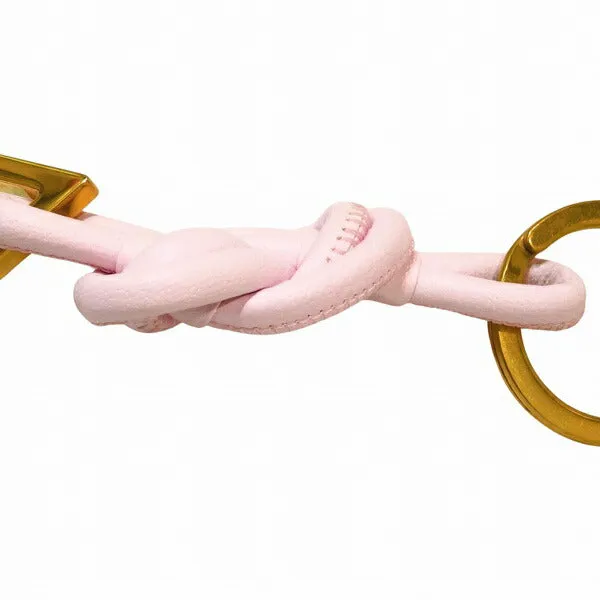 Bottega Veneta Knot Keyring 619099 Pink