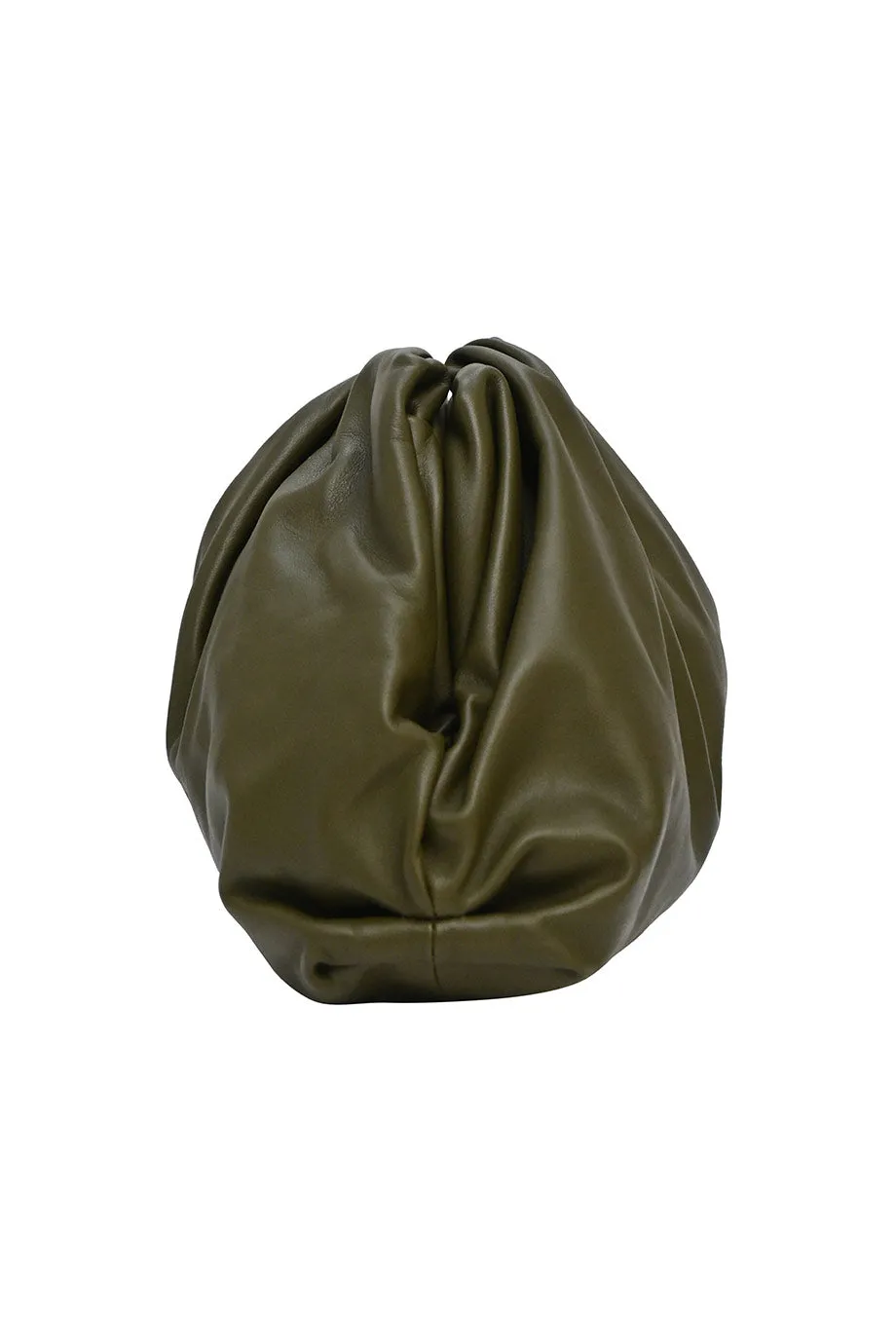 BOTTEGA VENETA Olive Calfskin 'The Pouch' bag