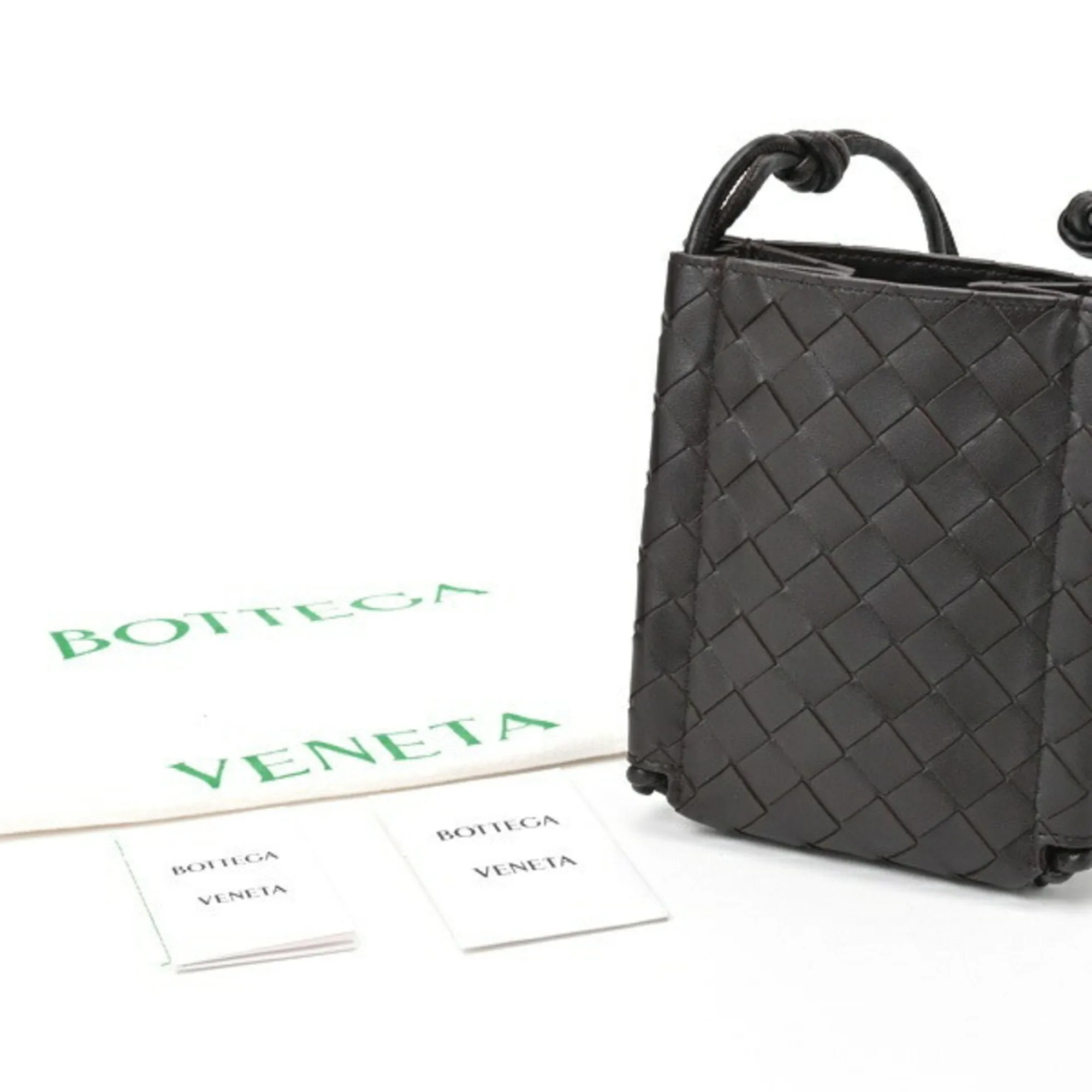 BOTTEGA VENETA Pochette Knot Shoulder Bag