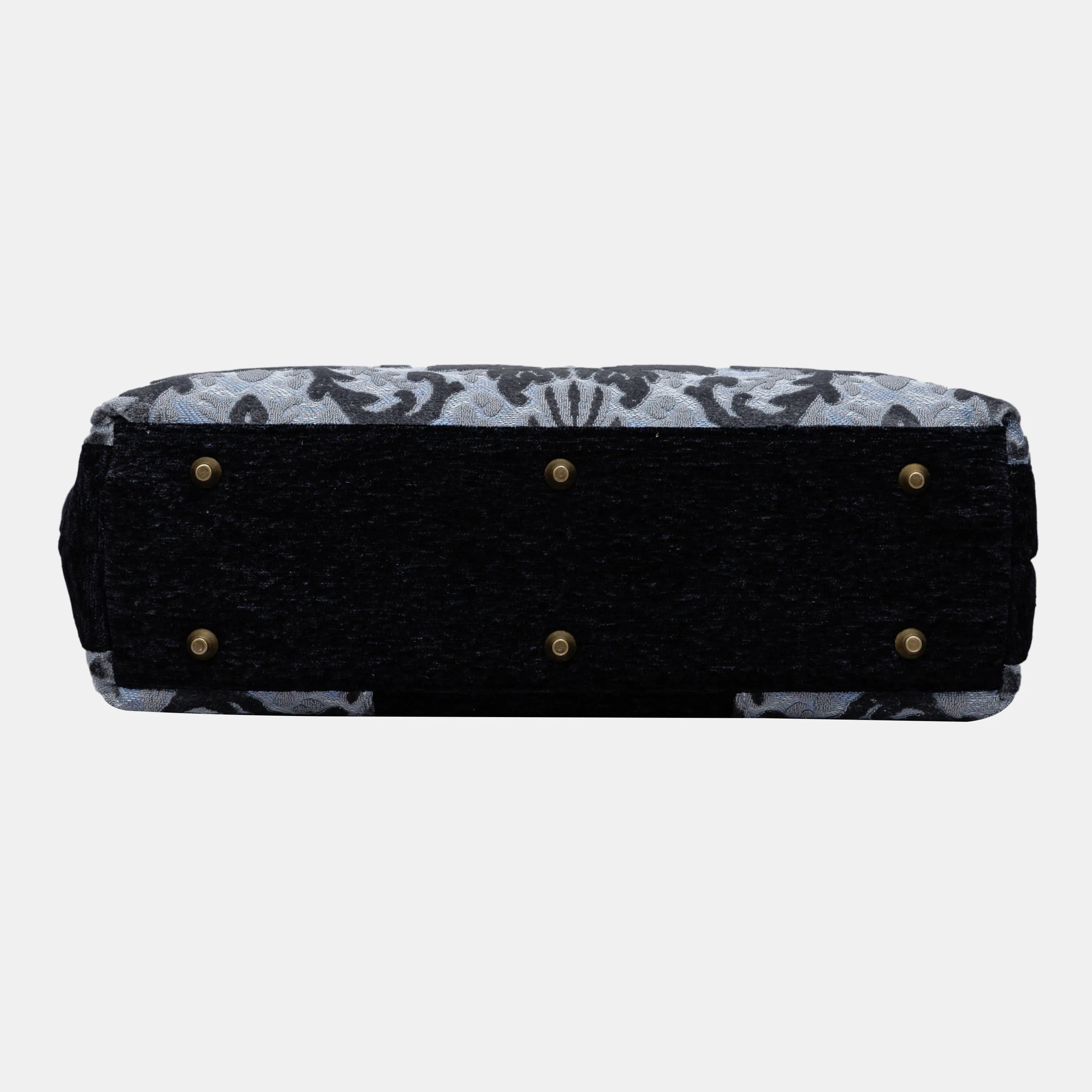 Burnout Velvet Steel Blue Laptop Work Bag