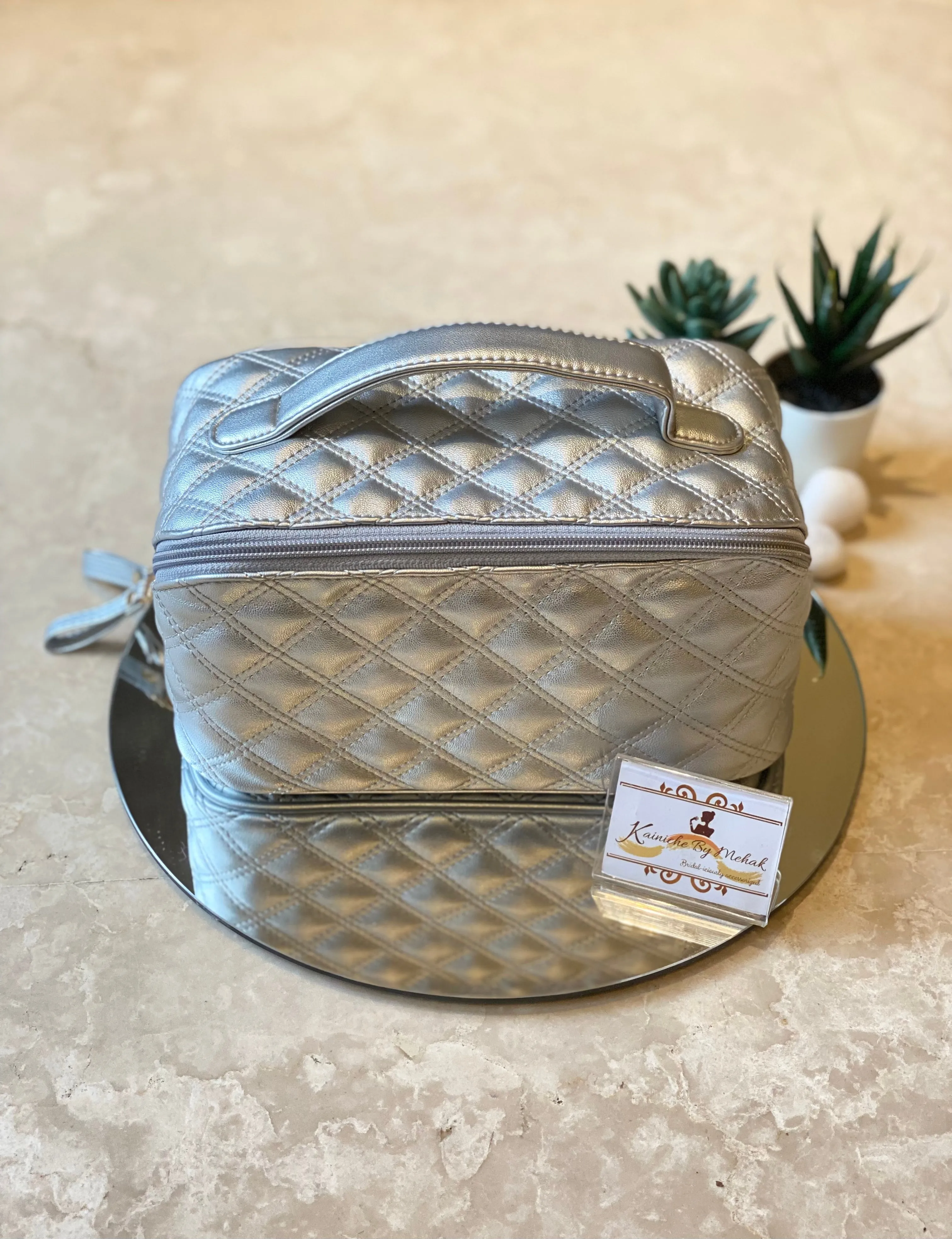 Camille Cosmetics/Toiletries Pouch - Shimmer Edition