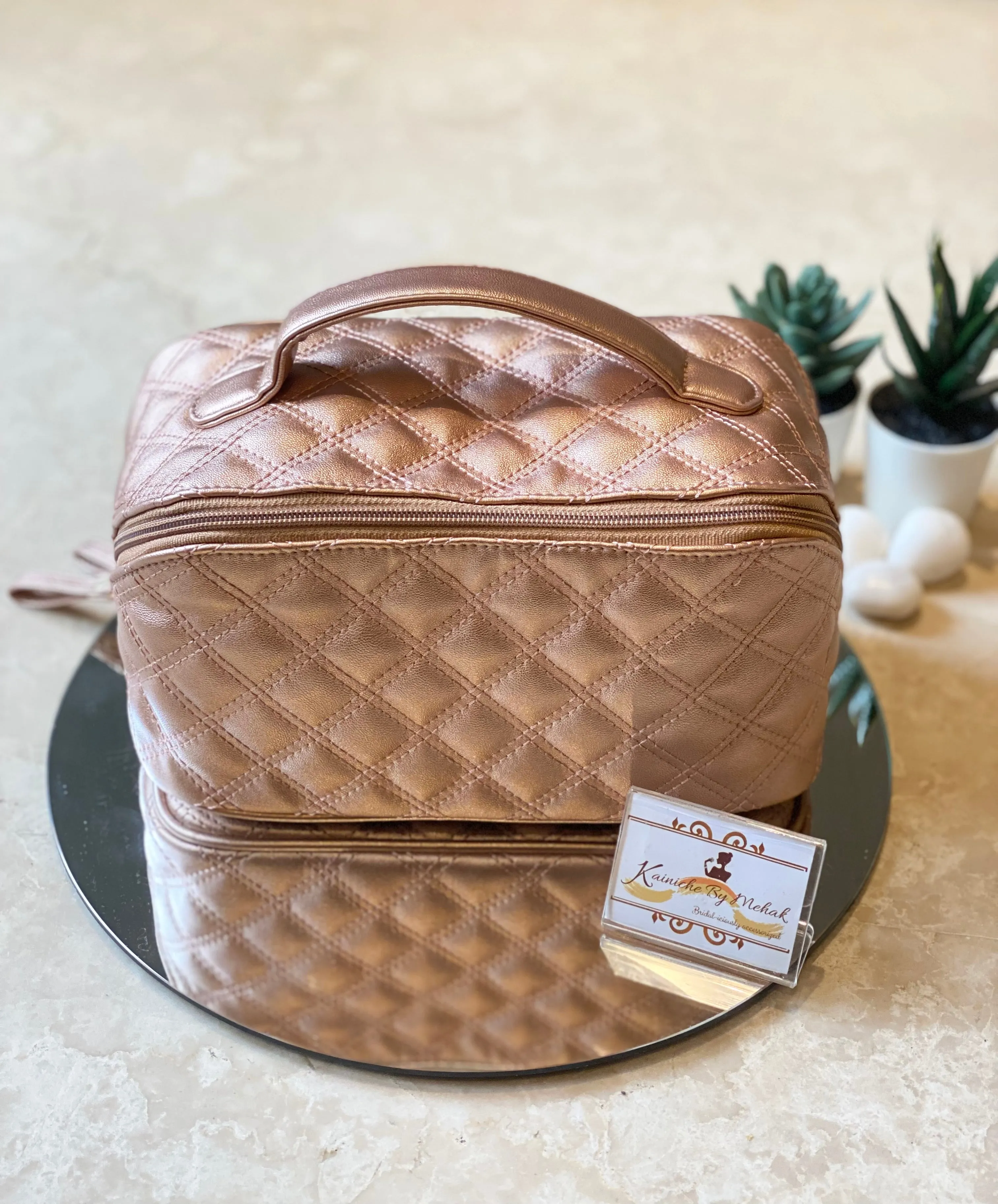 Camille Cosmetics/Toiletries Pouch - Shimmer Edition