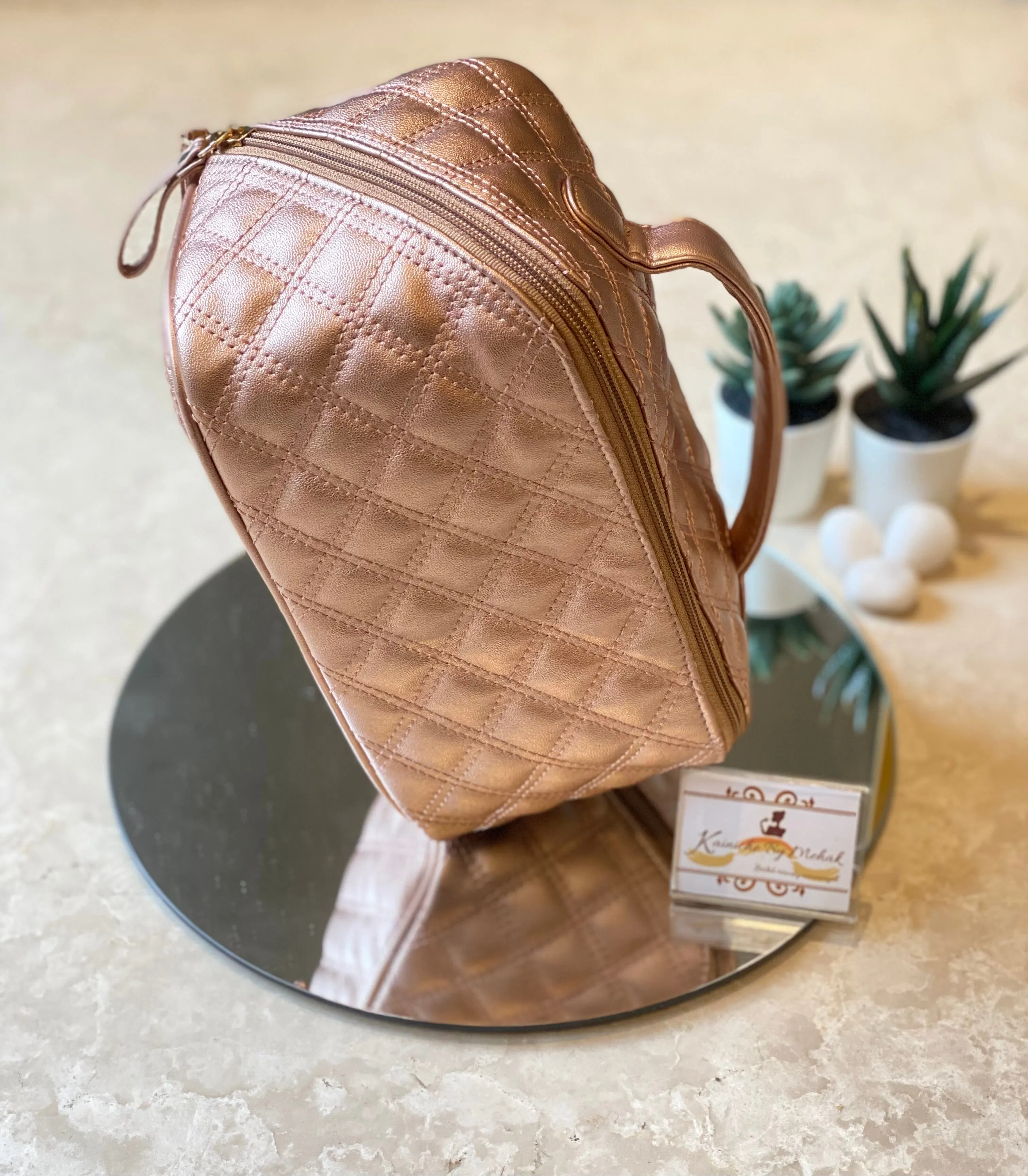 Camille Cosmetics/Toiletries Pouch - Shimmer Edition