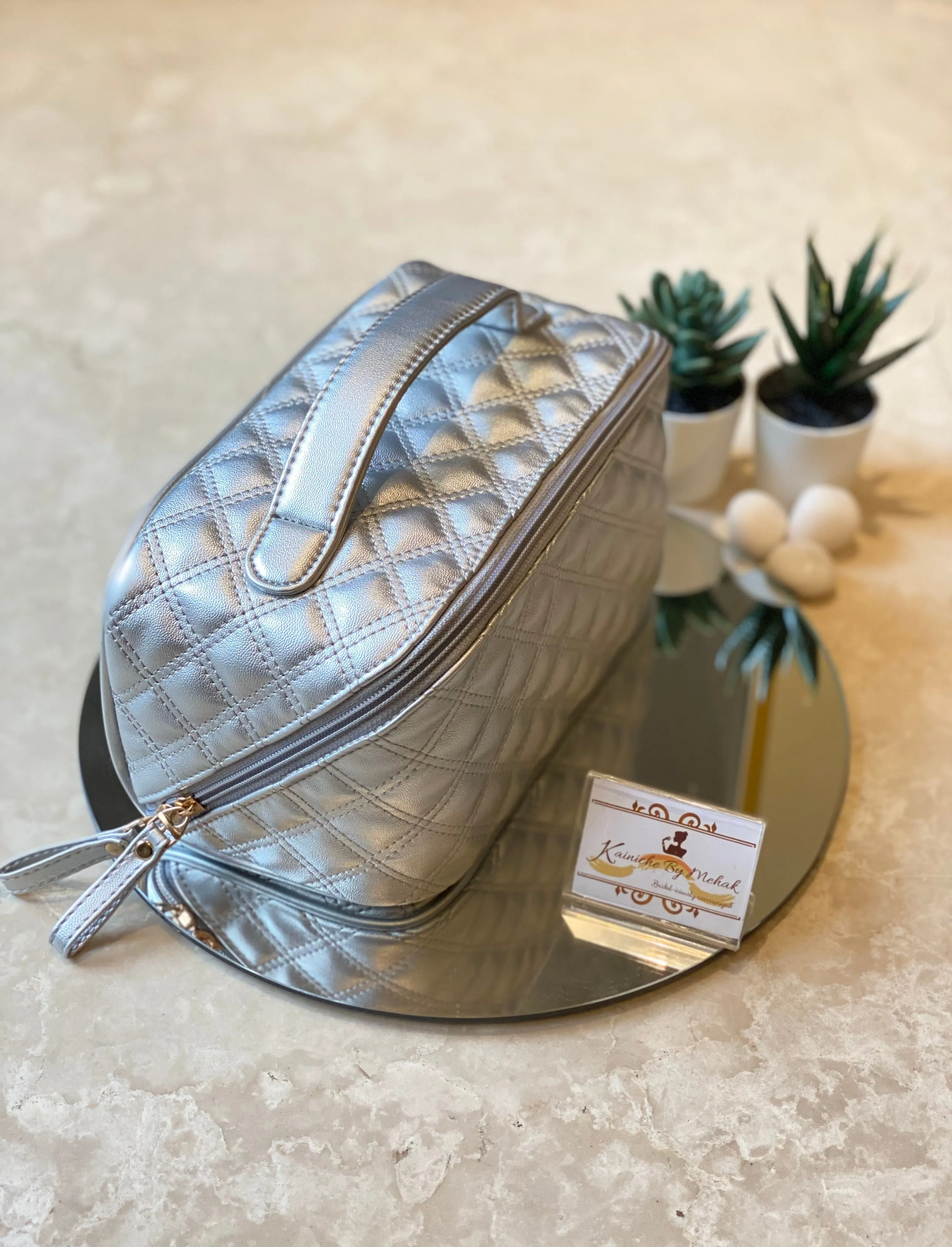 Camille Cosmetics/Toiletries Pouch - Shimmer Edition