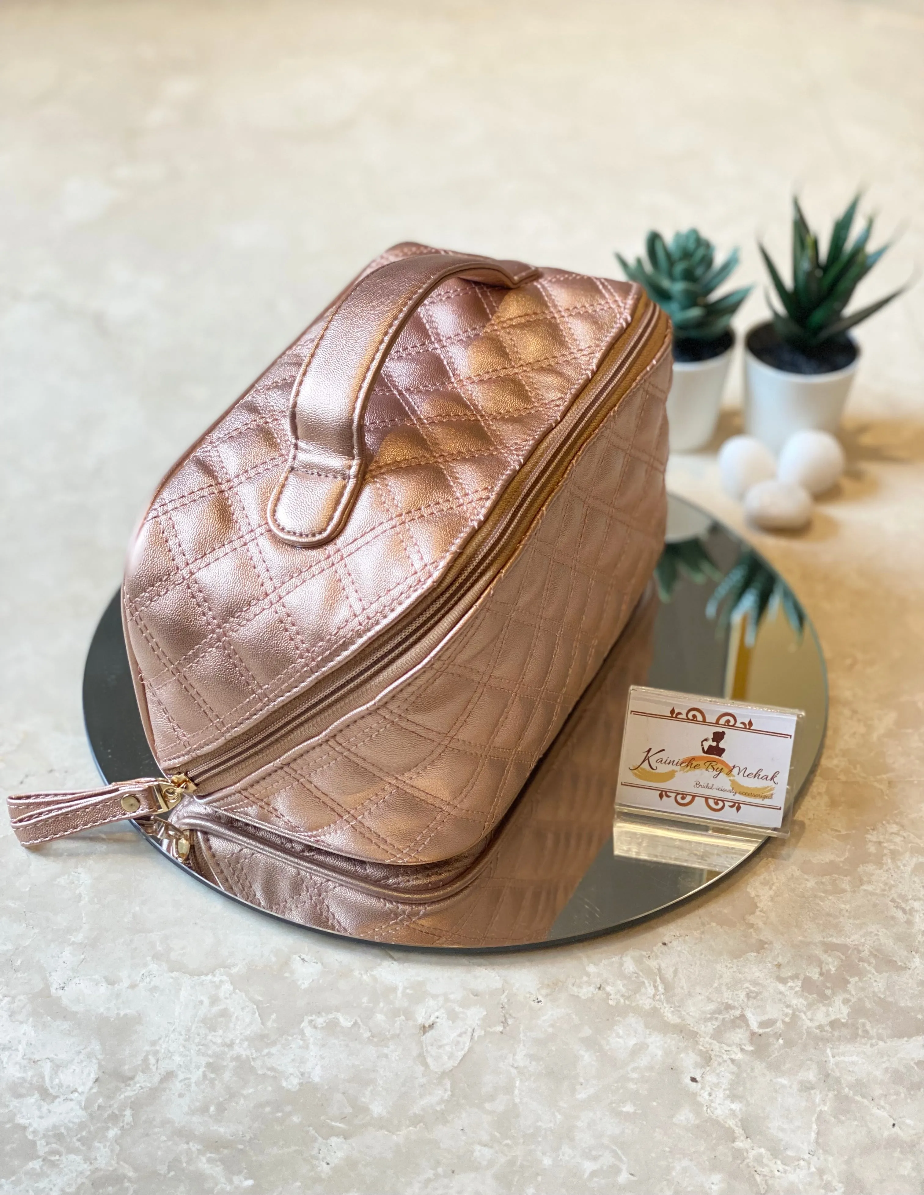 Camille Cosmetics/Toiletries Pouch - Shimmer Edition