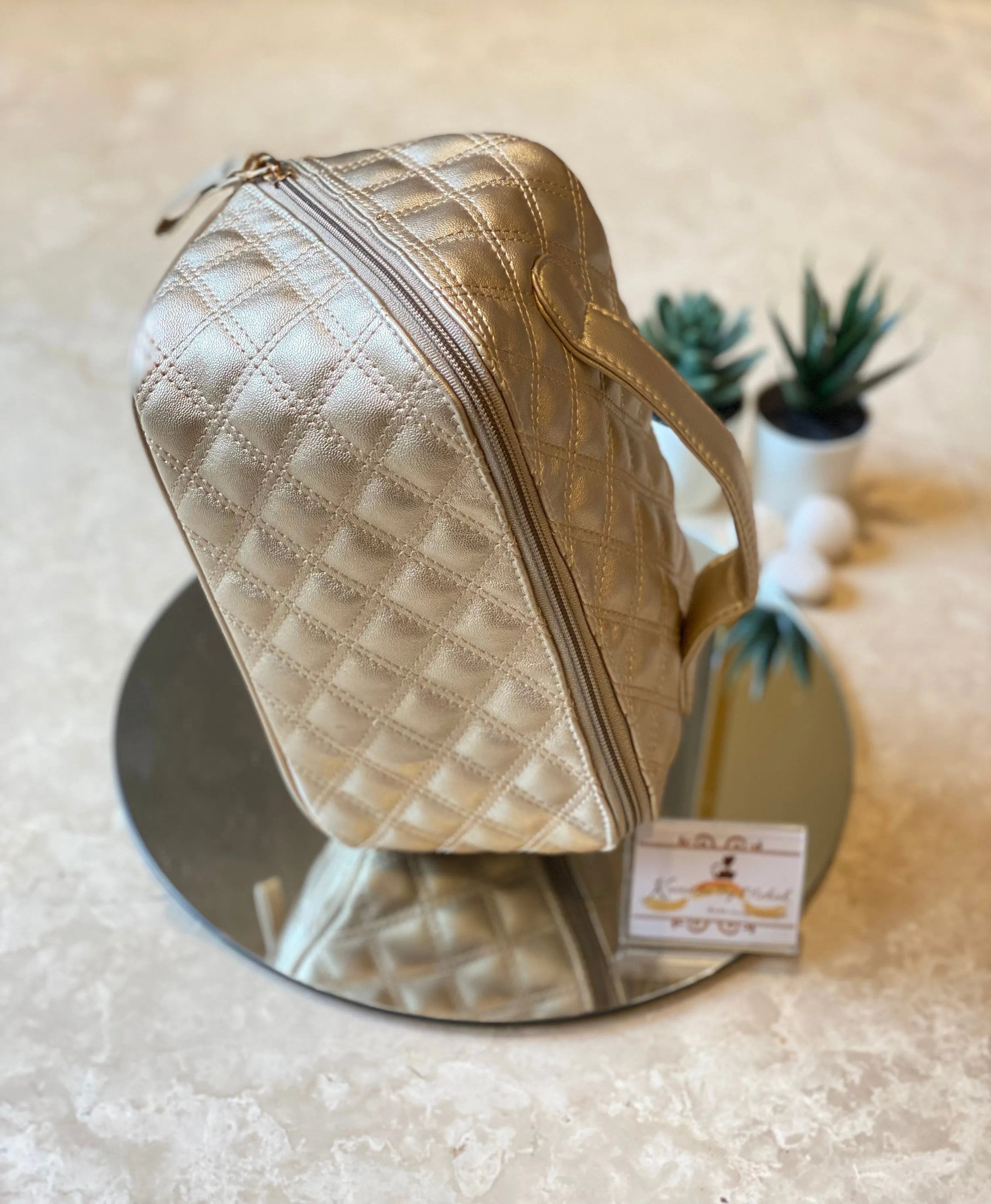 Camille Cosmetics/Toiletries Pouch - Shimmer Edition