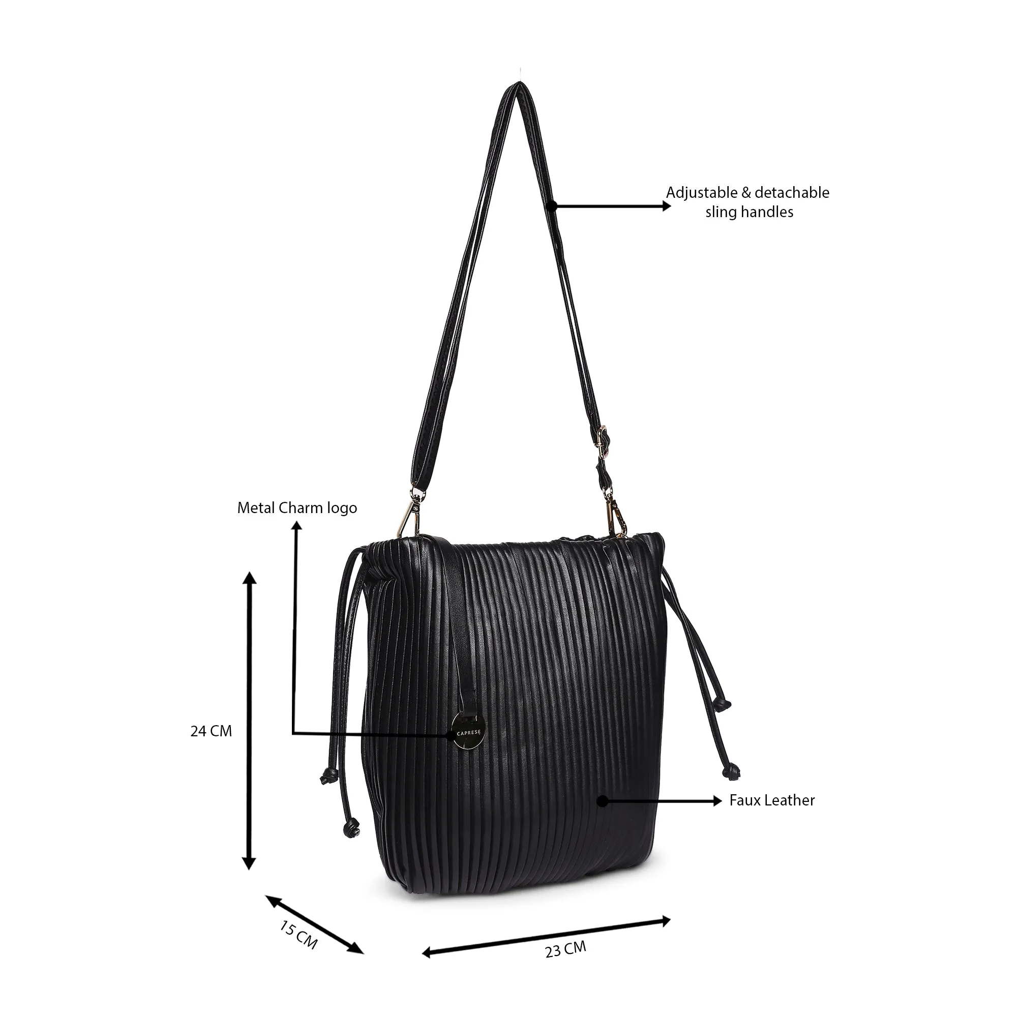 Caprese Olena Sling Small Black