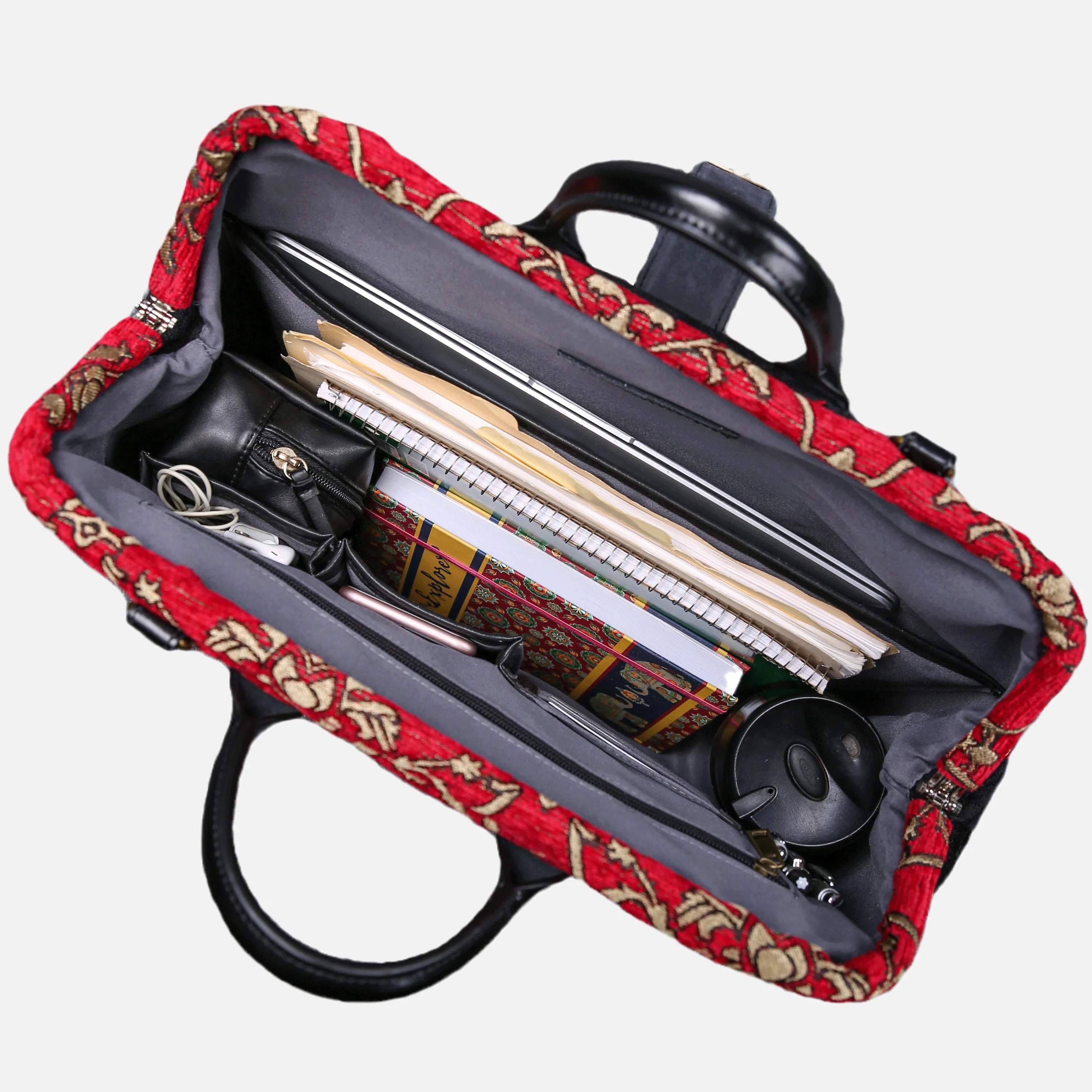 Carnaby Red Laptop Work Bag