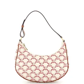 CELINE Ava Bag Triomphe Coated Canvas