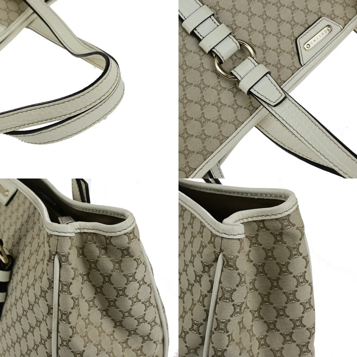 CELINE Macadam Shoulder Bag