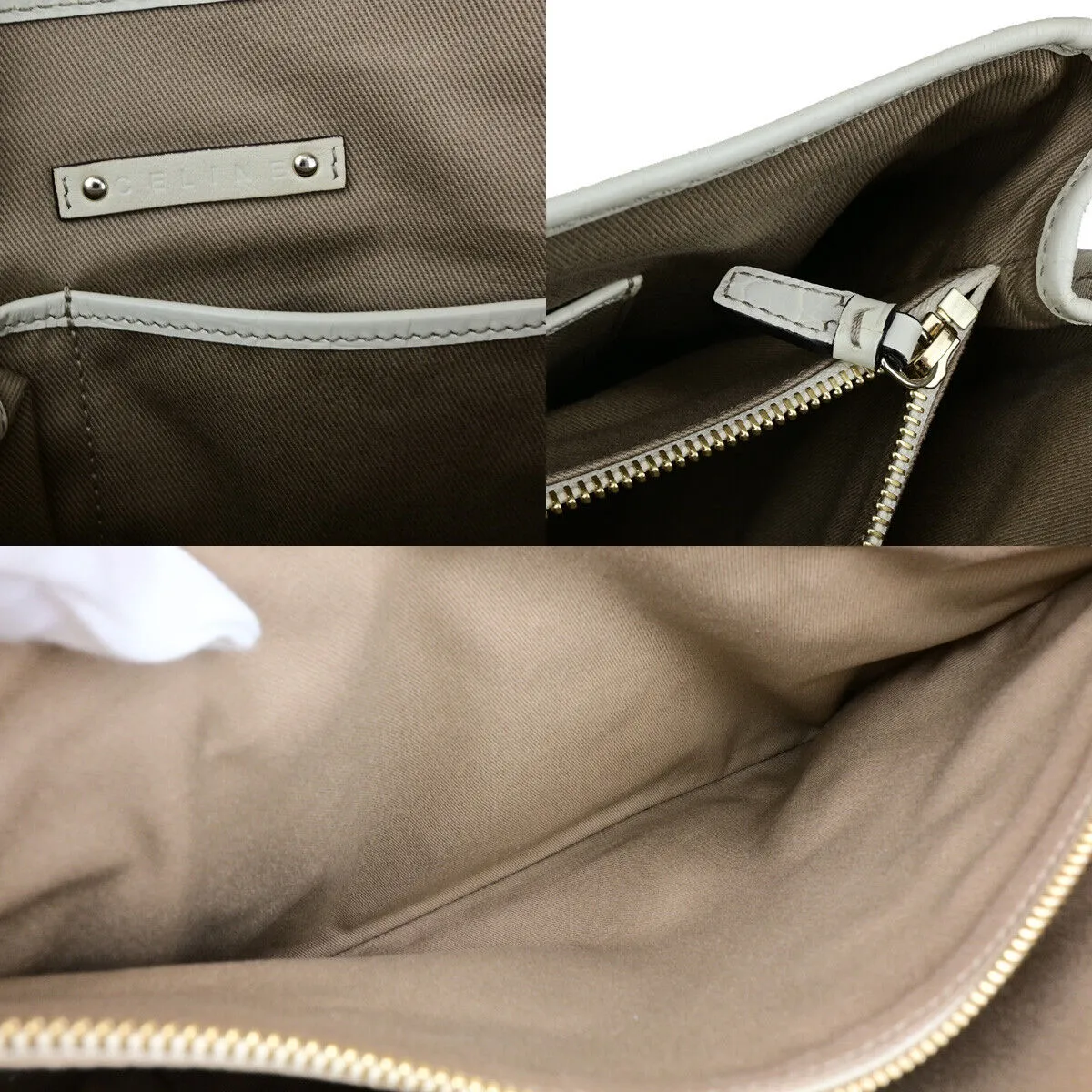 CELINE Macadam Shoulder Bag