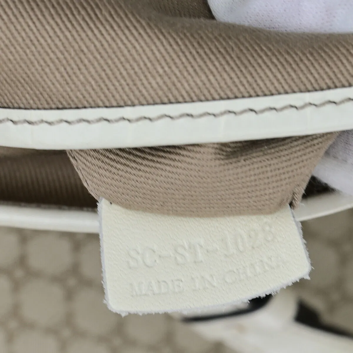 CELINE Macadam Shoulder Bag