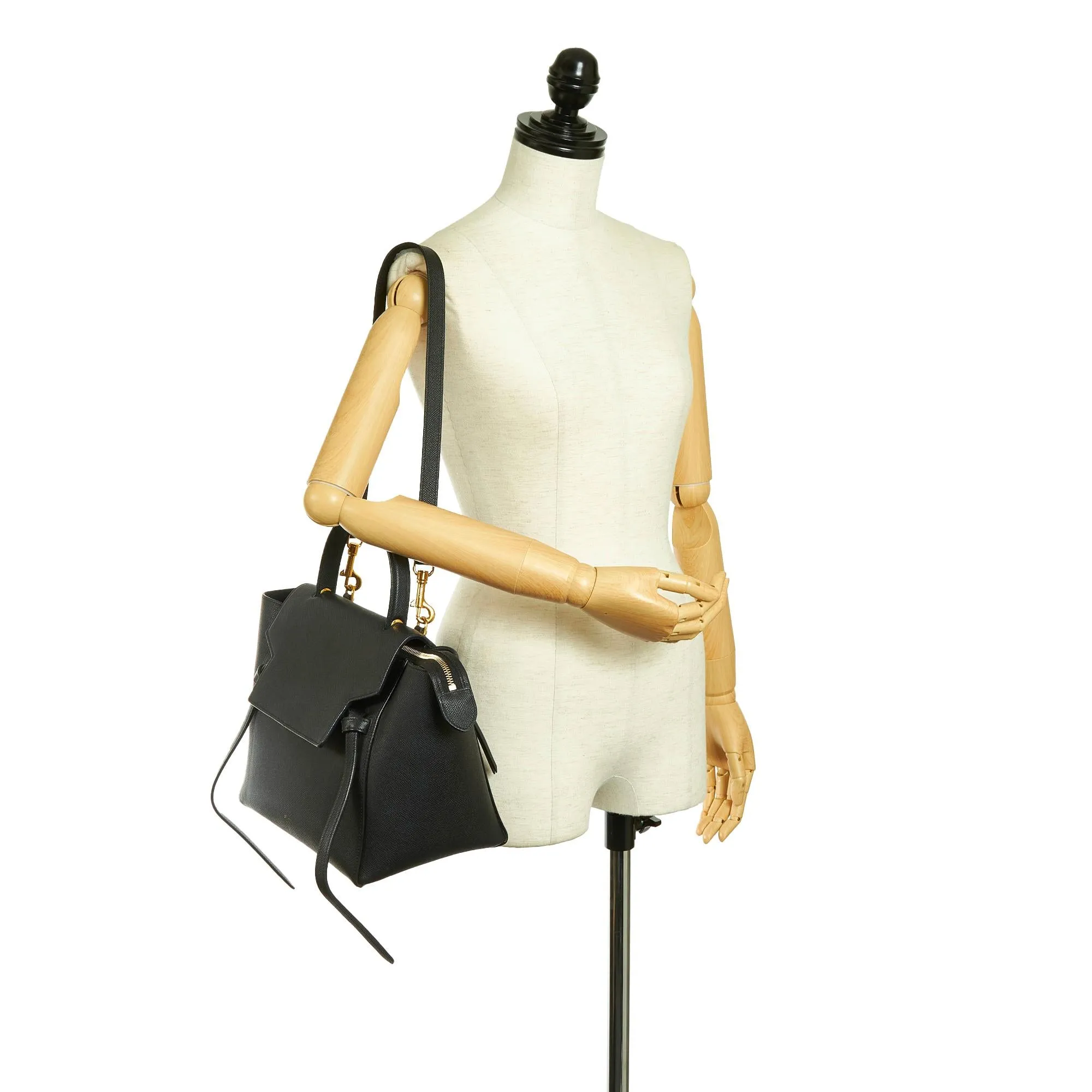 Celine Mini Belt Leather Satchel
