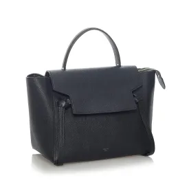 Celine Mini Belt Leather Satchel
