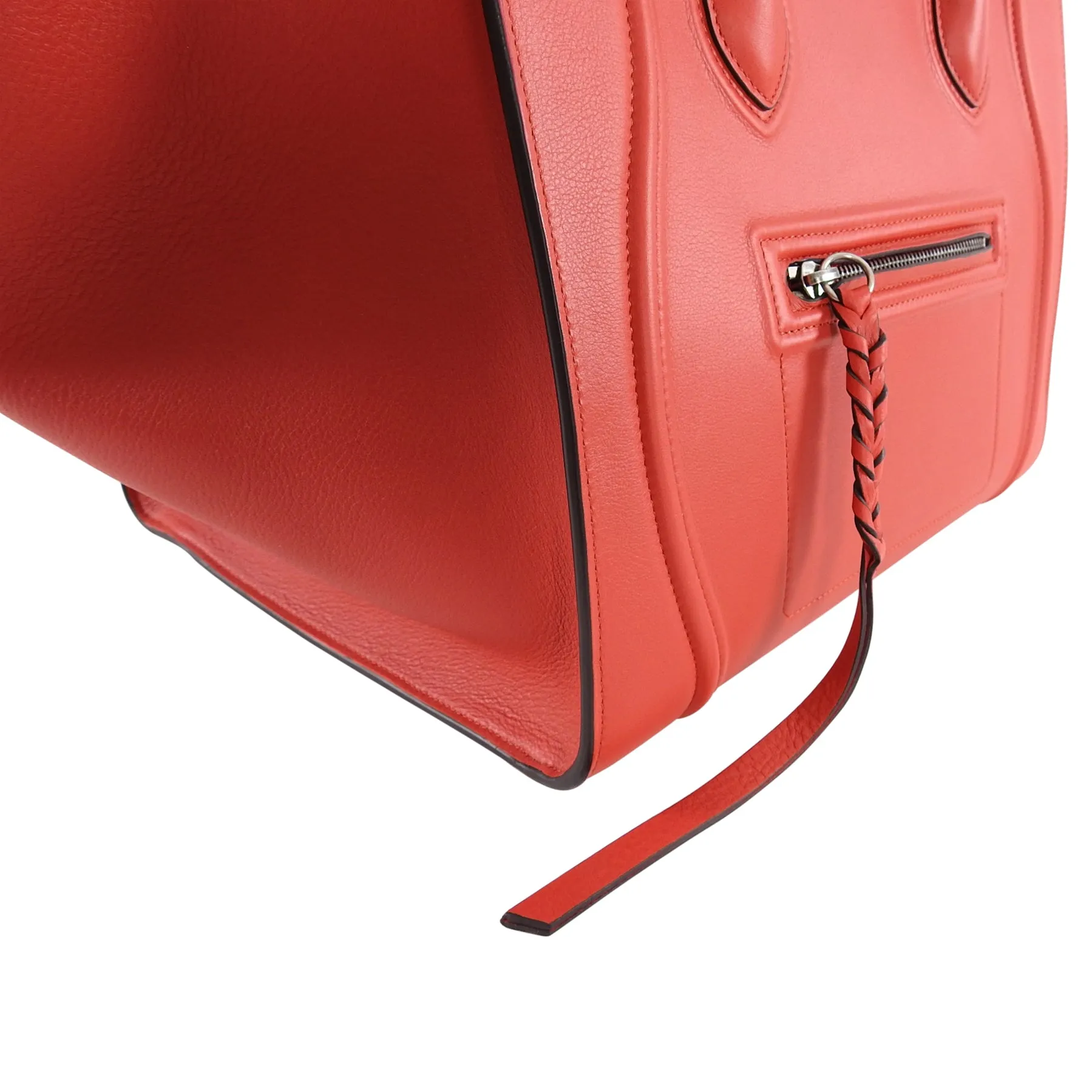 Celine Red Medium Phantom Tote Bag New