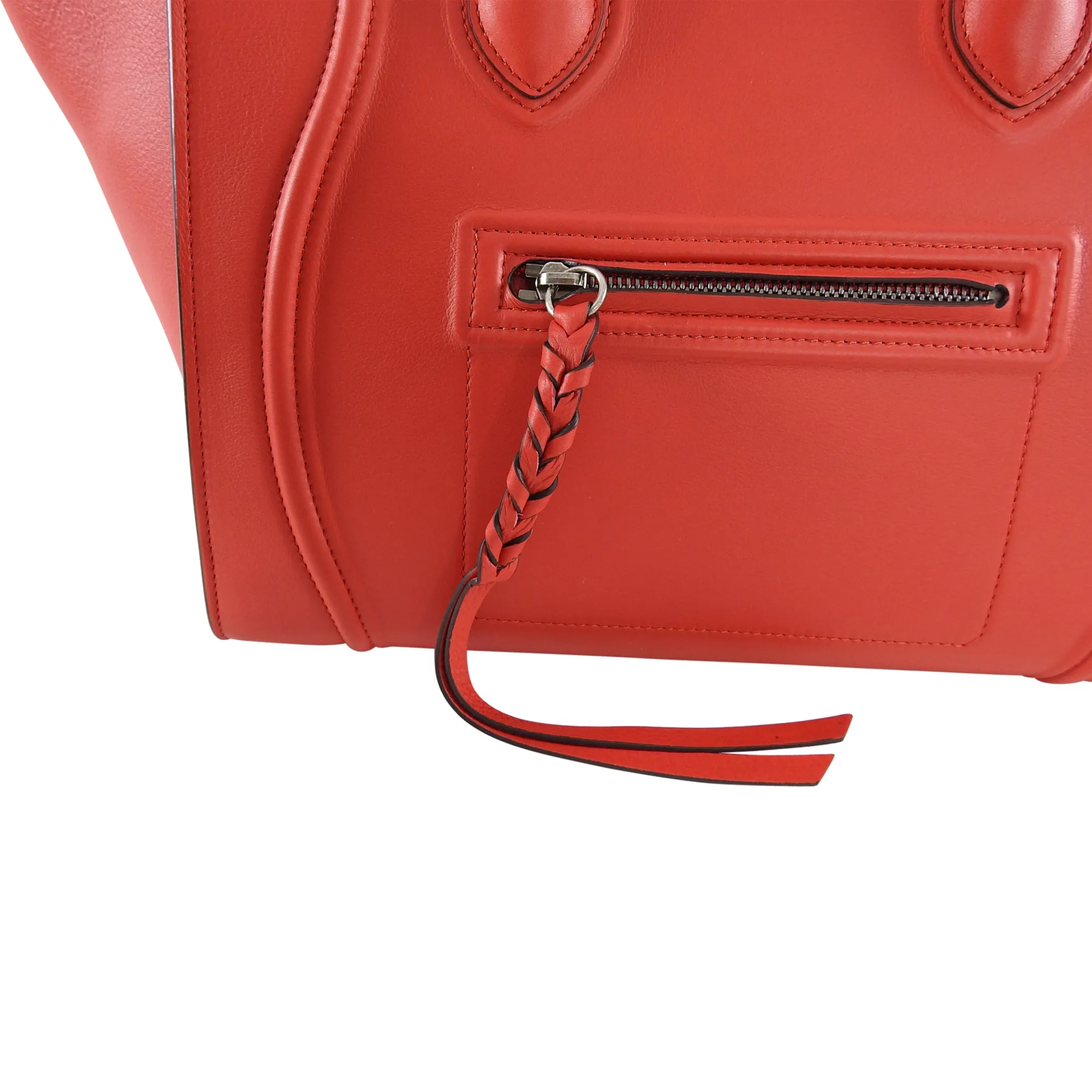Celine Red Medium Phantom Tote Bag New