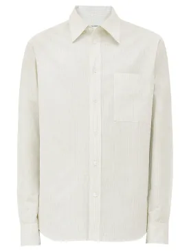 Check embroidered shirt