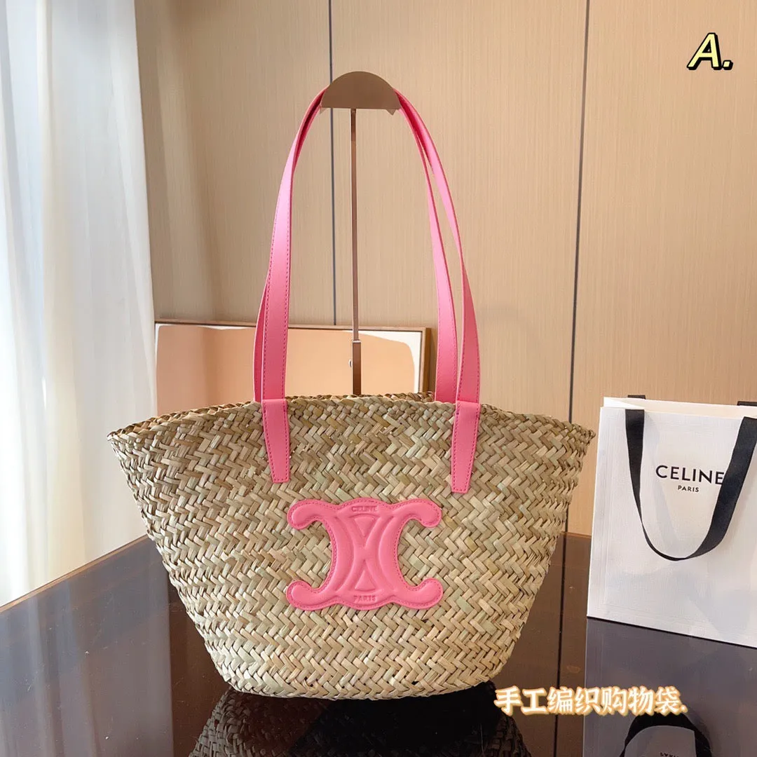 CL107 Raffia Shopping Bag / 11.8x15.7inch