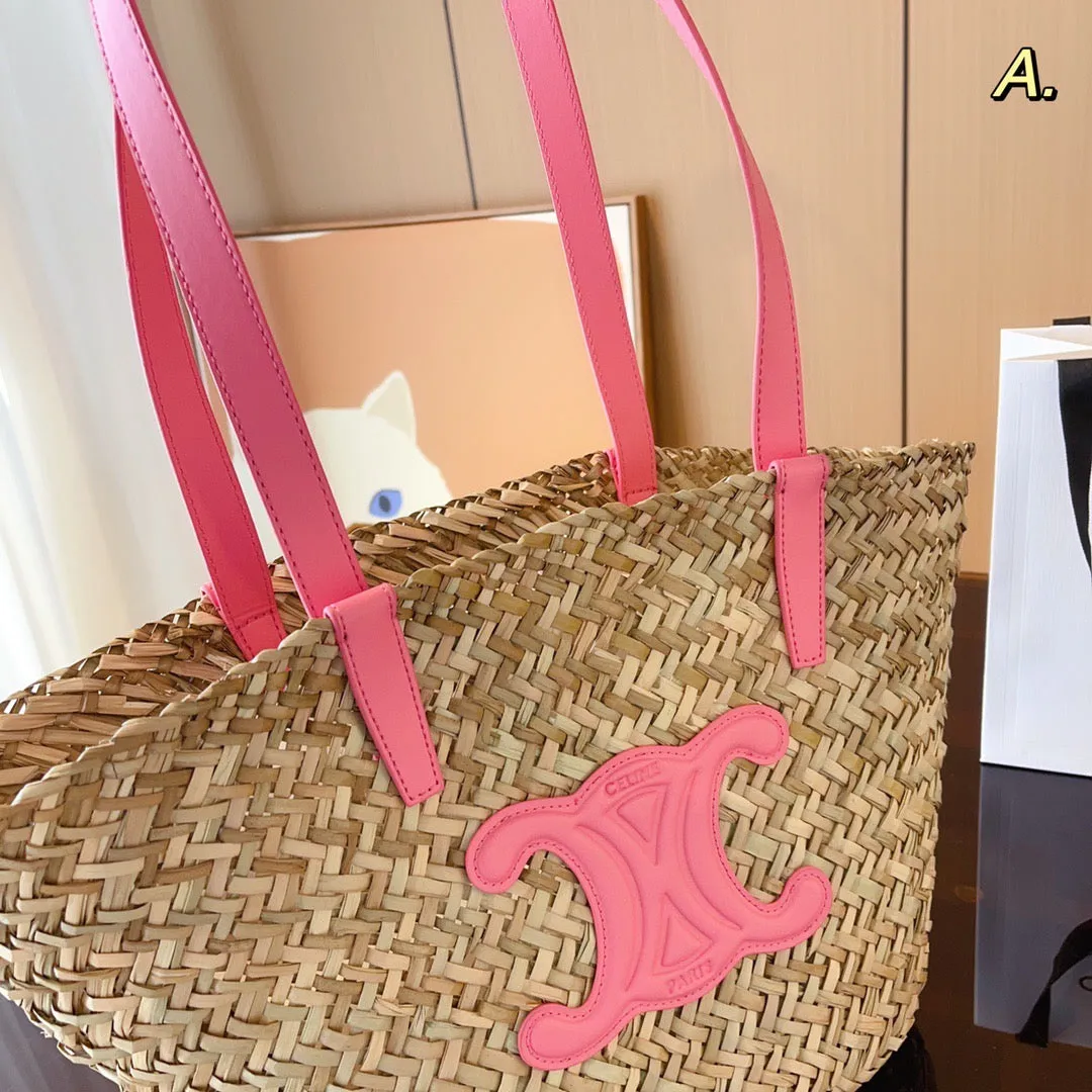 CL107 Raffia Shopping Bag / 11.8x15.7inch