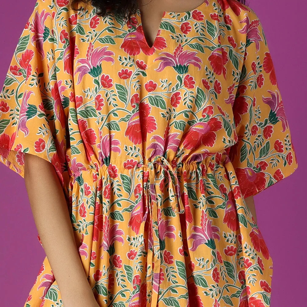 Clarence Yellow Kaftan