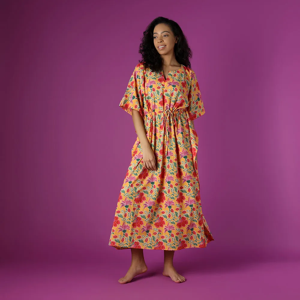Clarence Yellow Kaftan