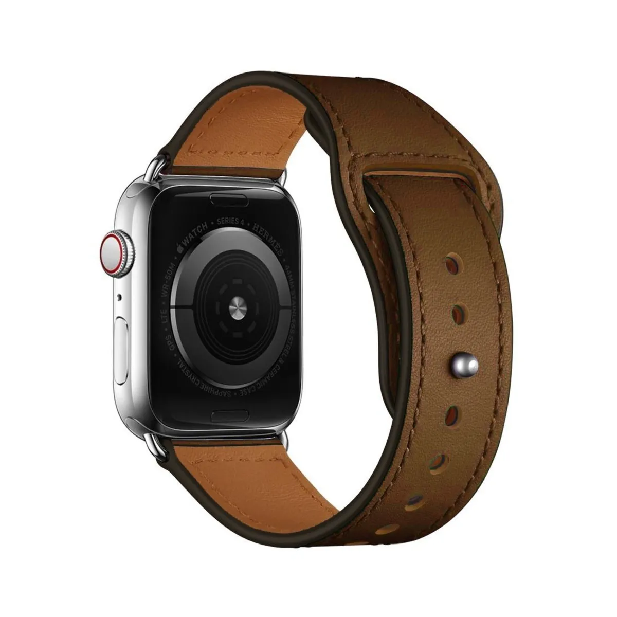 Coffee Brown Swift Leather Band