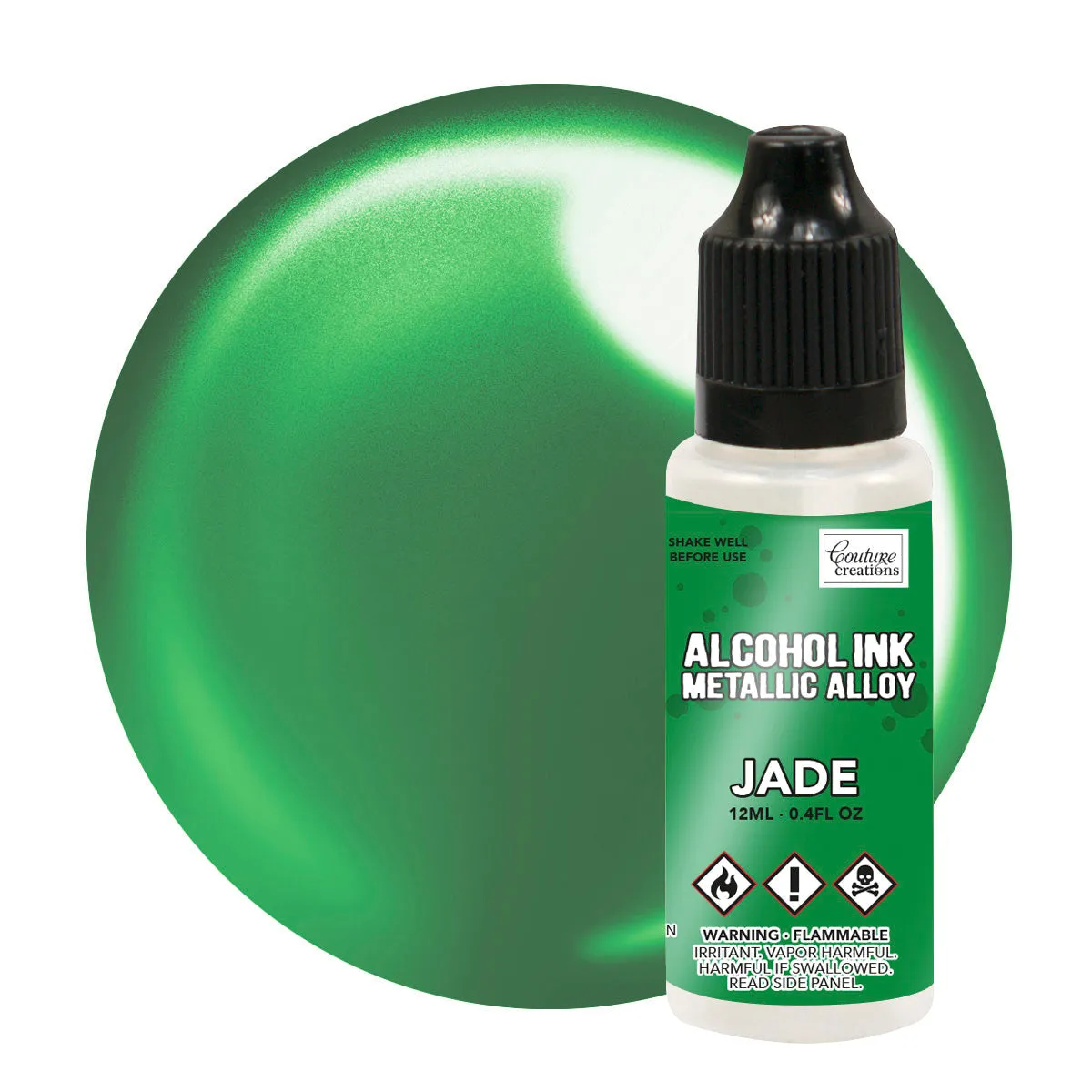 Couture Creations Alcohol Ink Metallic Alloy-Jade Green