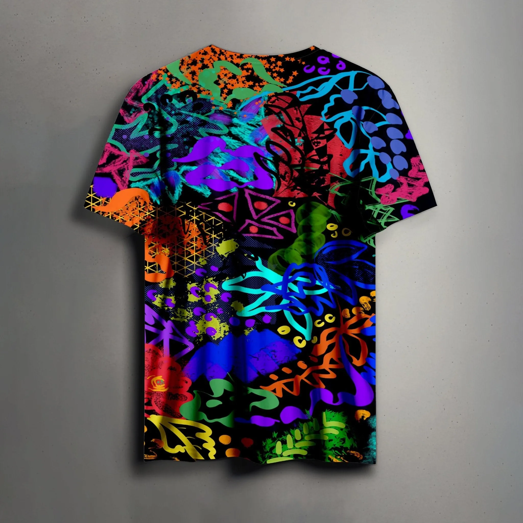 Dazzle Drape Printed Tees