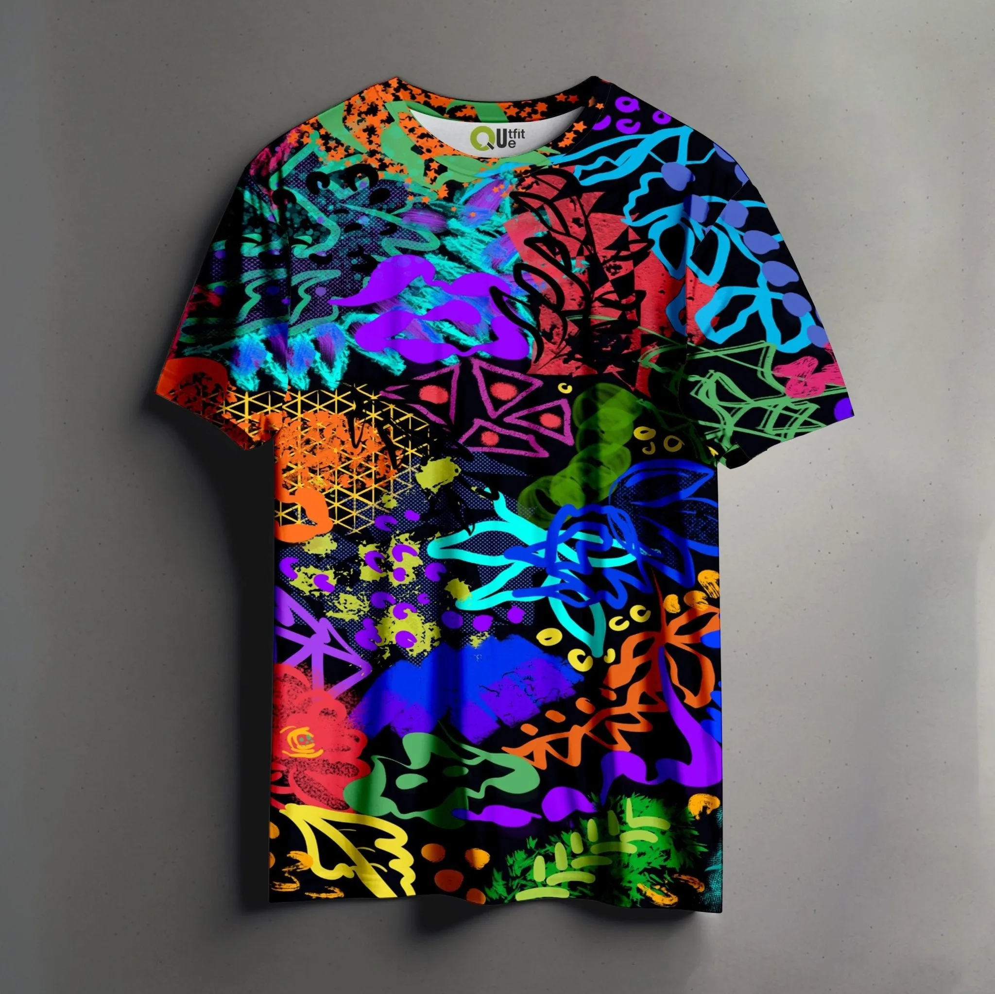 Dazzle Drape Printed Tees