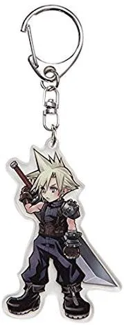Dissidia Final Fantasy Acrylic Key Holder - Cloud - Square Enix