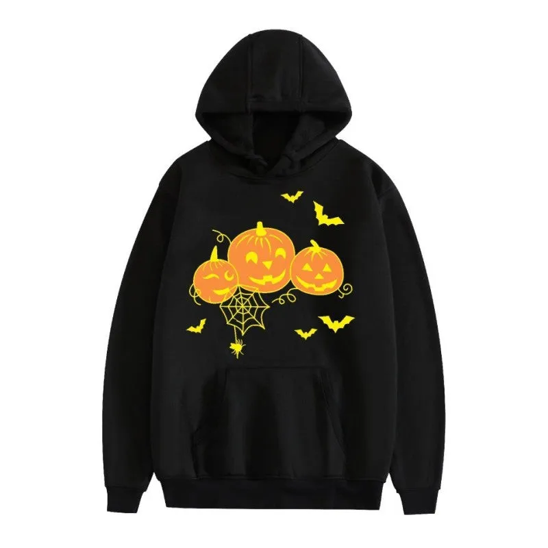 Emilia Pumpkin Halloween 3D Digital Printing Hoodie