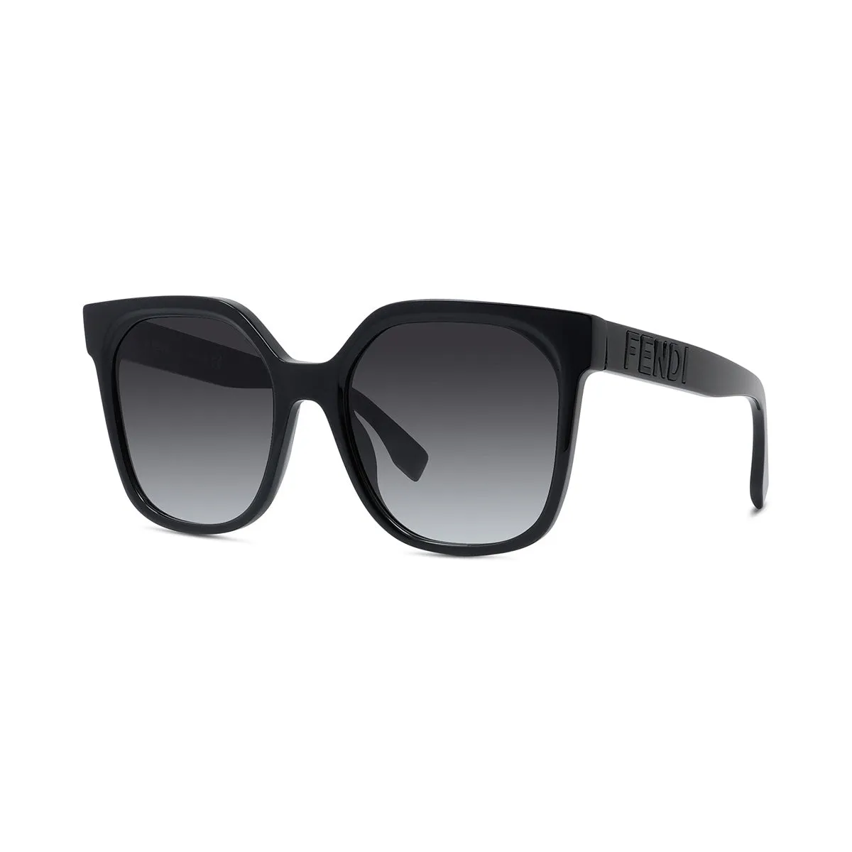 Fendi FE40007I 01B 55 Women Sunglasses
