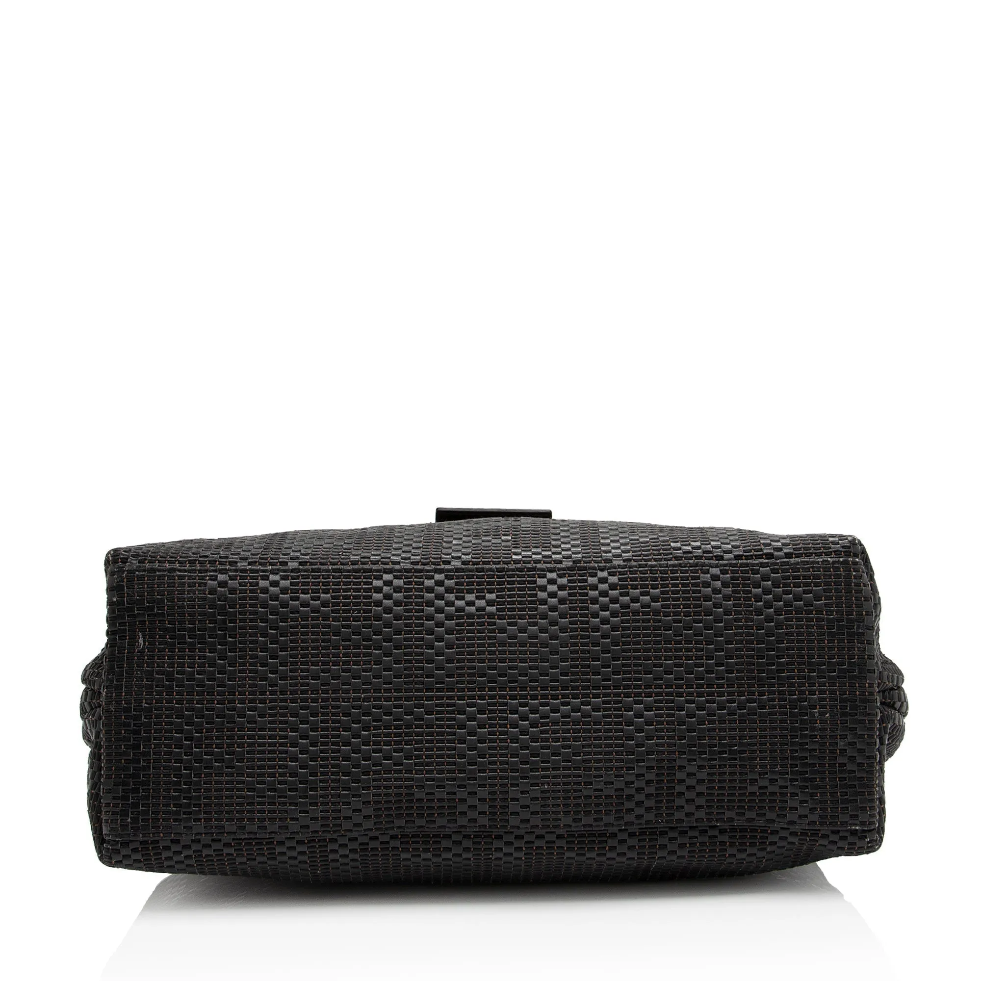 Fendi Woven Zucca Leather Forever Large Shoulder Bag (SHF-QqfMFO)